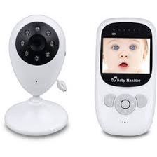 Camara Monitor De Vigilancia Inalambrica Para Bebe Con Vision Nocturna